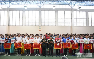 Khai mạc Giải thể thao chào mừng kỷ niệm 80 năm Ngày truyền thống Bộ Tổng Tham mưu