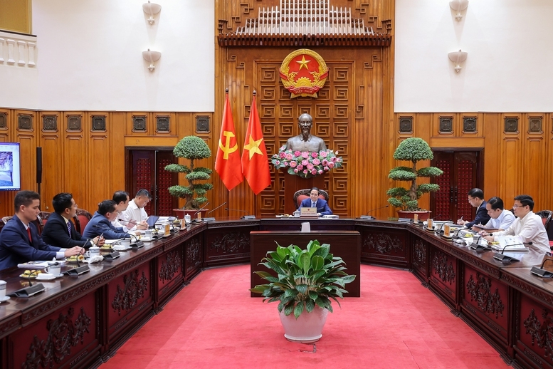 Thủ tướng Phạm Minh Chính: Hoan nghênh Tập đoàn CT Group đi thẳng vào phát triển các công nghệ tiên tiến