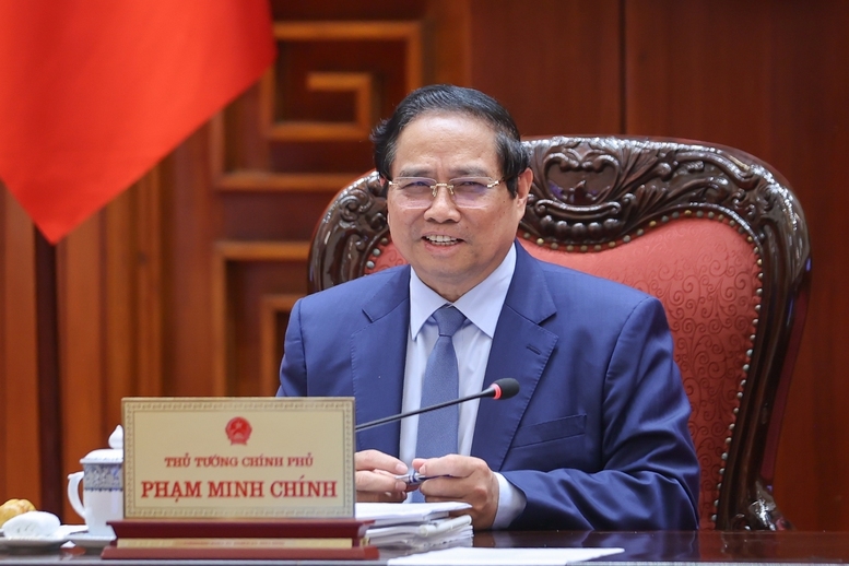 Thủ tướng Phạm Minh Chính: Hoan nghênh Tập đoàn CT Group đi thẳng vào phát triển các công nghệ tiên tiến