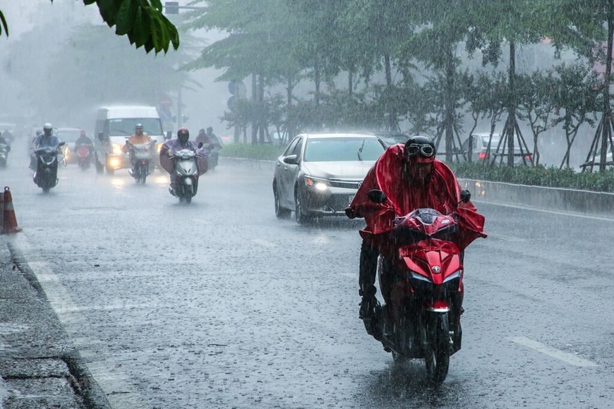 Thời tiết hôm nay (14-8): Nhiều khu vực có mưa rào và dông rải rác, có nơi mưa to