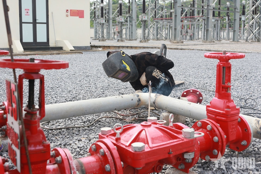 Cận cảnh trạm biến áp "nghìn tỷ" của Dự án TBA 500KV Lào Cai trước ngày đóng điện kỹ thuật