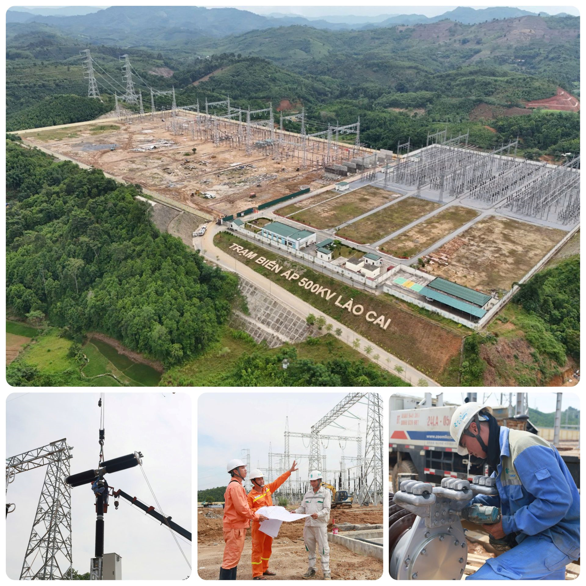 Cận cảnh trạm biến áp 