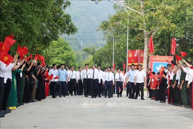 Tổng Bí thư Tô Lâm dự Ngày hội Toàn dân bảo vệ an ninh Tổ quốc ở Tân Trào (Tuyên Quang)