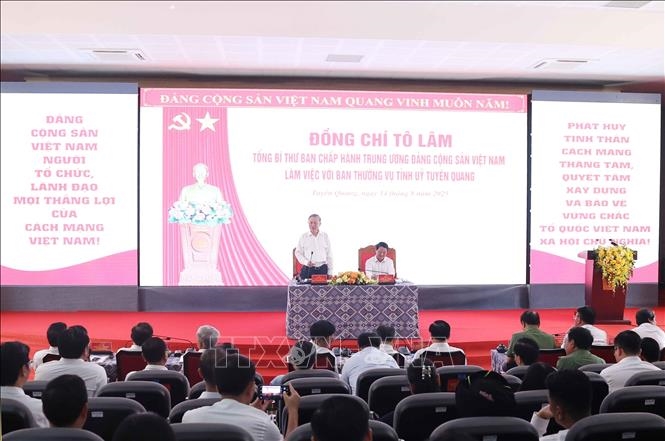 Tổng Bí thư Tô Lâm: Định hình vị thế mới của Tuyên Quang trên bản đồ phát triển quốc gia