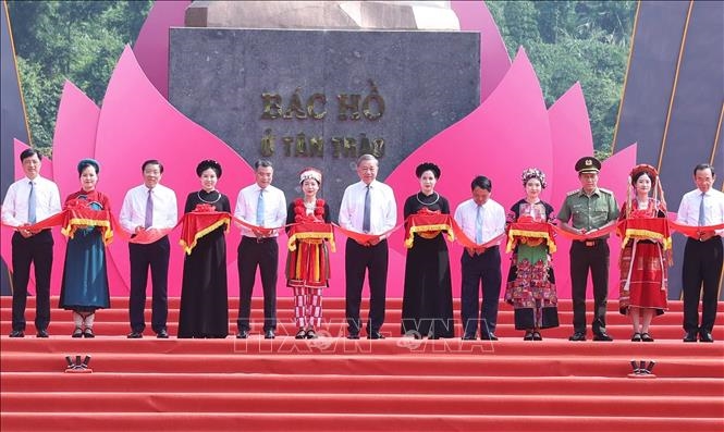 Tổng Bí thư Tô Lâm dự Ngày hội Toàn dân bảo vệ an ninh Tổ quốc ở Tân Trào (Tuyên Quang)