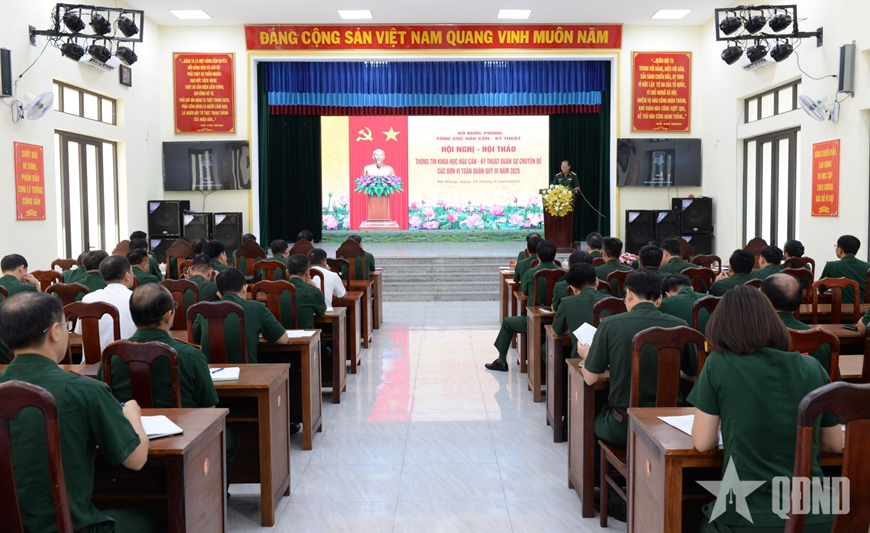 Hội nghị thông tin khoa học hậu cần - kỹ thuật quân sự chuyên đề toàn quân