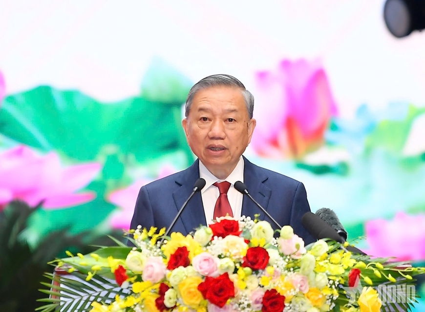 Tổng Bí thư Tô Lâm gặp mặt cán bộ lão thành cách mạng, nguyên Ủy viên Trung ương Đảng nhân kỷ niệm 80 năm Cách mạng Tháng Tám và Quốc khánh 2-9