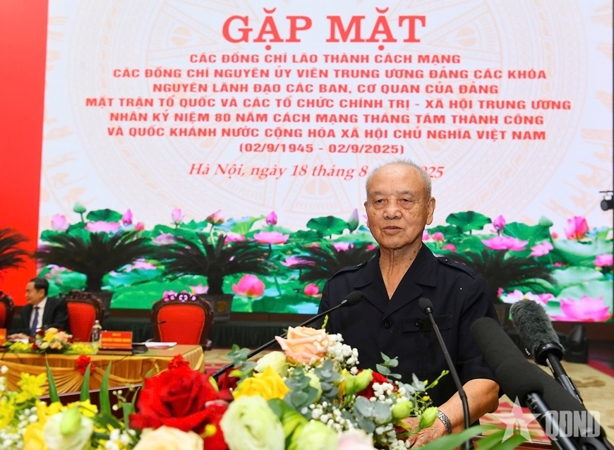 Tổng Bí thư Tô Lâm gặp mặt cán bộ lão thành cách mạng, nguyên Ủy viên Trung ương Đảng nhân kỷ niệm 80 năm Cách mạng Tháng Tám và Quốc khánh 2-9