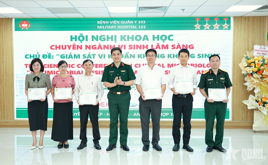 Nâng cao chất lượng “Giám sát vi khuẩn kháng kháng sinh” tại Bệnh viện Quân y 103