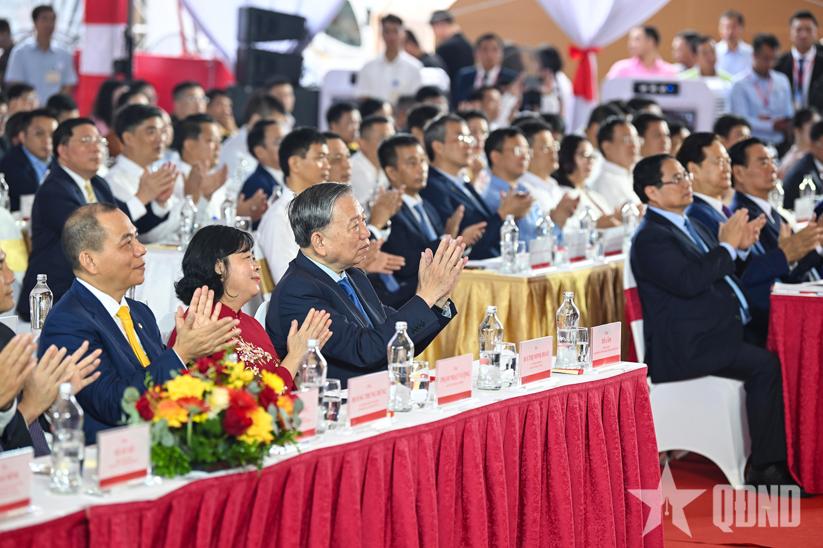 Tổng Bí thư và Thủ tướng dự Lễ khánh thành, khởi công các dự án, công trình chào mừng 80 năm Quốc khánh