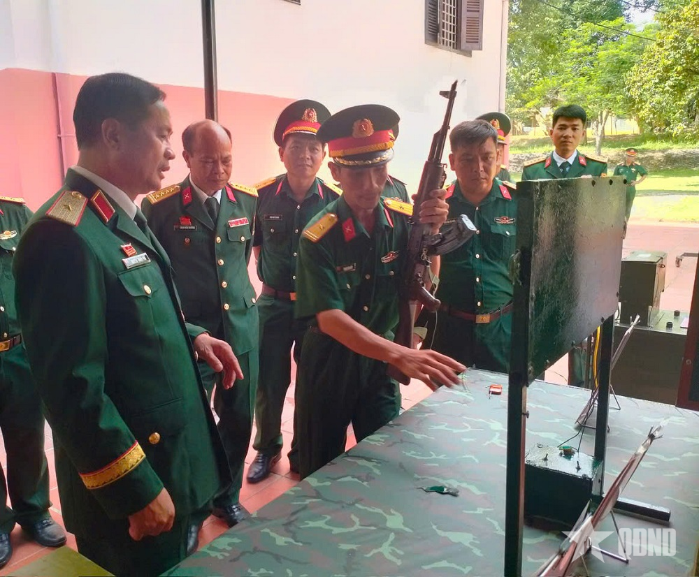 Đại đội trưởng có nhiều sáng kiến, cải tiến kỹ thuật