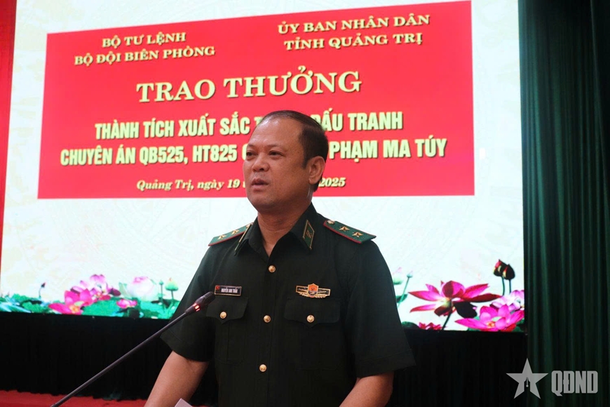 Trao thưởng các lực lượng đấu tranh thành công 2 chuyên án lớn chống tội phạm ma túy