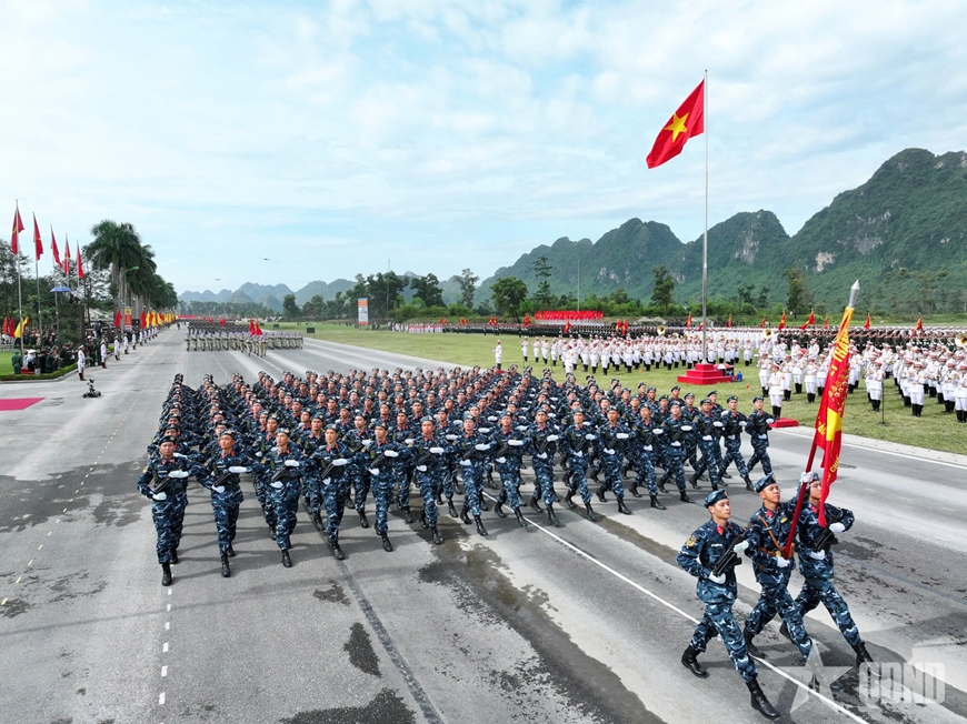 Tối nay (21-8) diễn ra tổng hợp luyện diễu binh, diễu hành lần thứ nhất tại Quảng trường Ba Đình