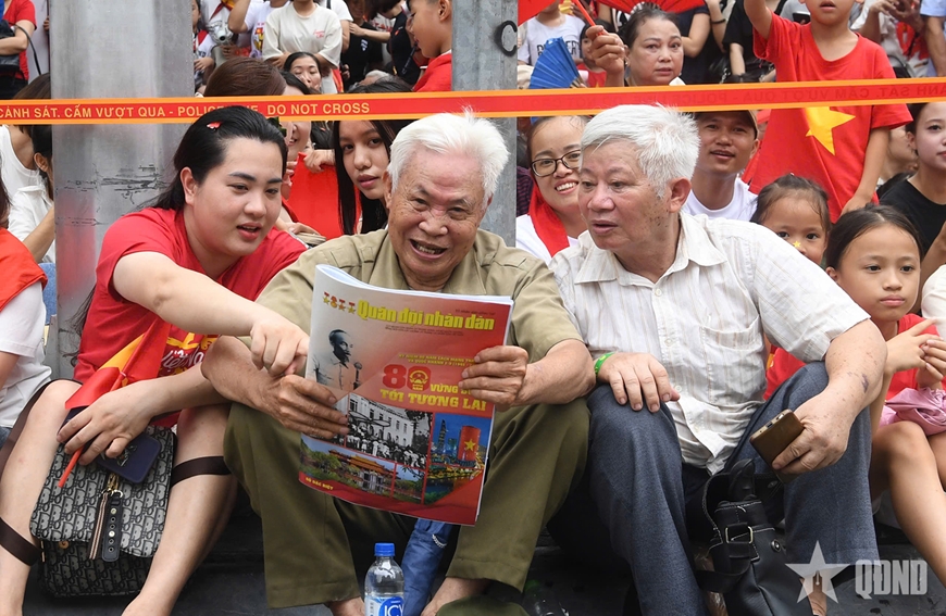 Lực lượng diễu binh, diễu hành cơ động về khu vực quanh Quảng trường Ba Đình, sẵn sàng tổng hợp luyện