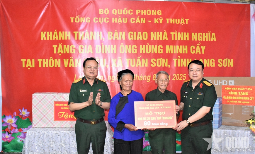 Tổng cục Hậu cần - Kỹ thuật phối hợp tổ chức nhiều hoạt động chính sách