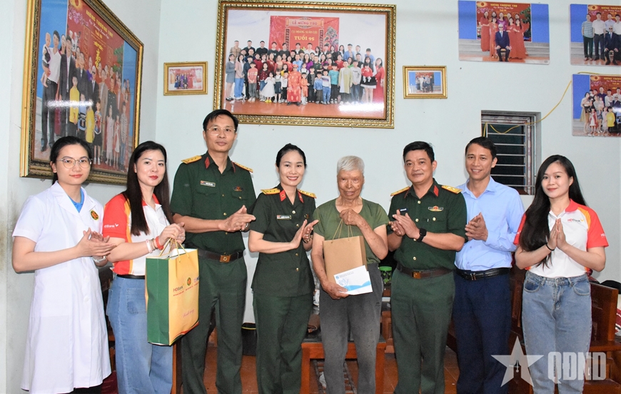 Tổng cục Hậu cần - Kỹ thuật phối hợp tổ chức nhiều hoạt động chính sách