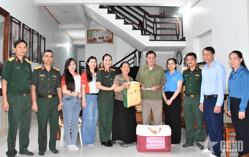 Tổng cục Hậu cần - Kỹ thuật phối hợp tổ chức nhiều hoạt động chính sách