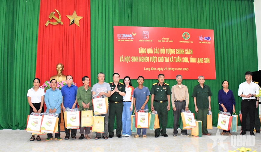 Tổng cục Hậu cần - Kỹ thuật phối hợp tổ chức nhiều hoạt động chính sách