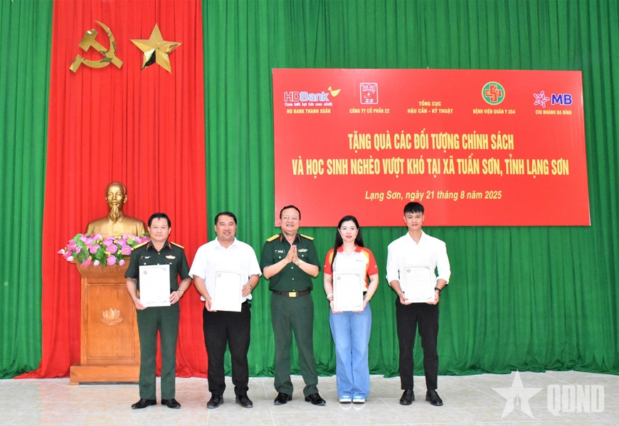 Tổng cục Hậu cần - Kỹ thuật phối hợp tổ chức nhiều hoạt động chính sách