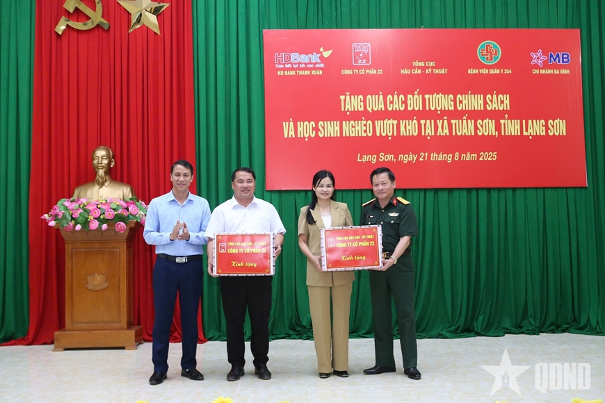 Tổng cục Hậu cần - Kỹ thuật phối hợp tổ chức nhiều hoạt động chính sách