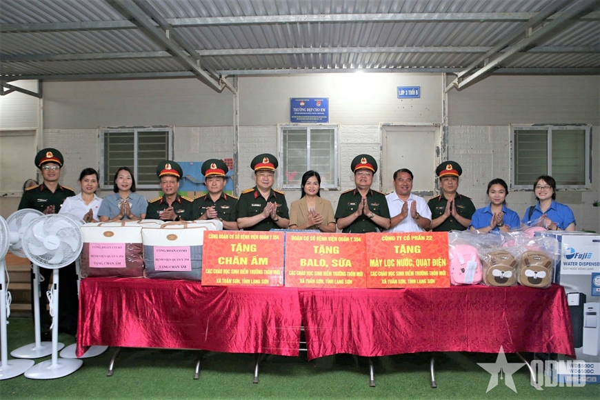 Tổng cục Hậu cần - Kỹ thuật phối hợp tổ chức nhiều hoạt động chính sách