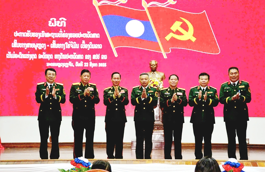 Lễ công nhận đường Trường Sơn - đường Hồ Chí Minh trên đất nước Lào là Di tích lịch sử quốc gia Lào
