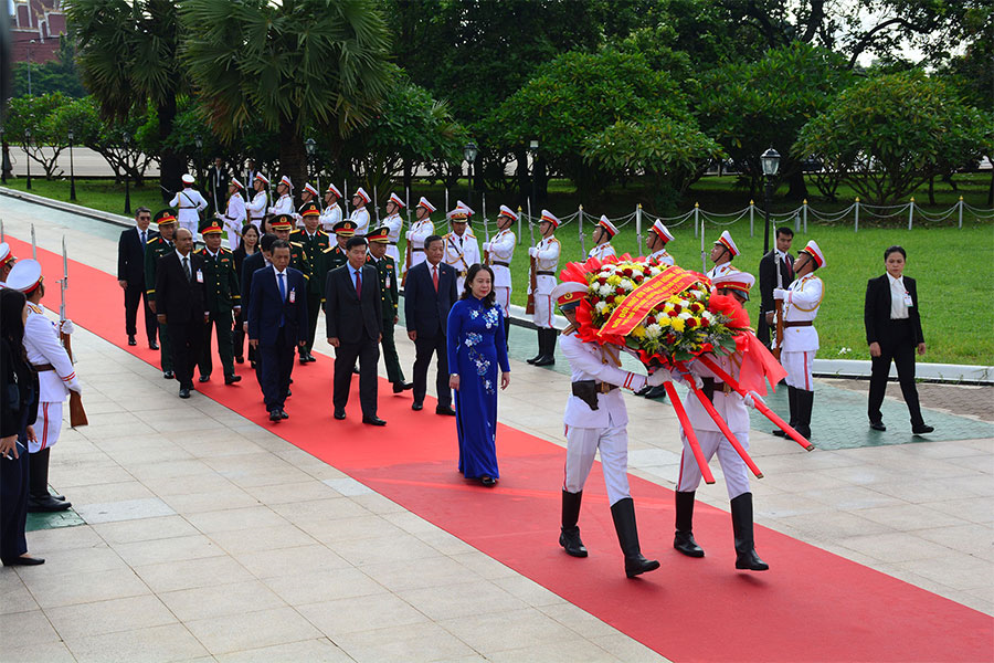 Lễ công nhận đường Trường Sơn - đường Hồ Chí Minh trên đất nước Lào là Di tích lịch sử quốc gia Lào