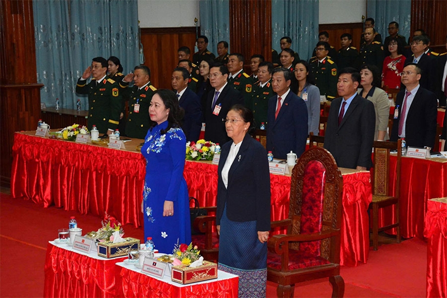 Lễ công nhận đường Trường Sơn - đường Hồ Chí Minh trên đất nước Lào là Di tích lịch sử quốc gia Lào