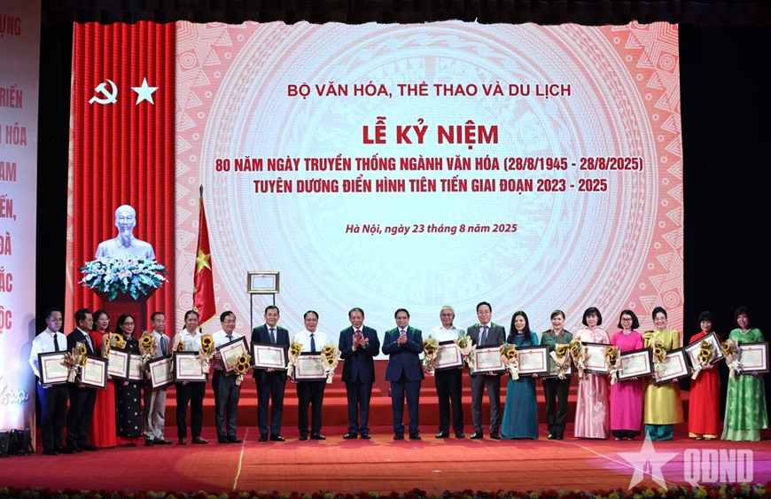 Tổng Bí thư Tô Lâm dự kỷ niệm 80 năm Ngày truyền thống Ngành Văn hóa