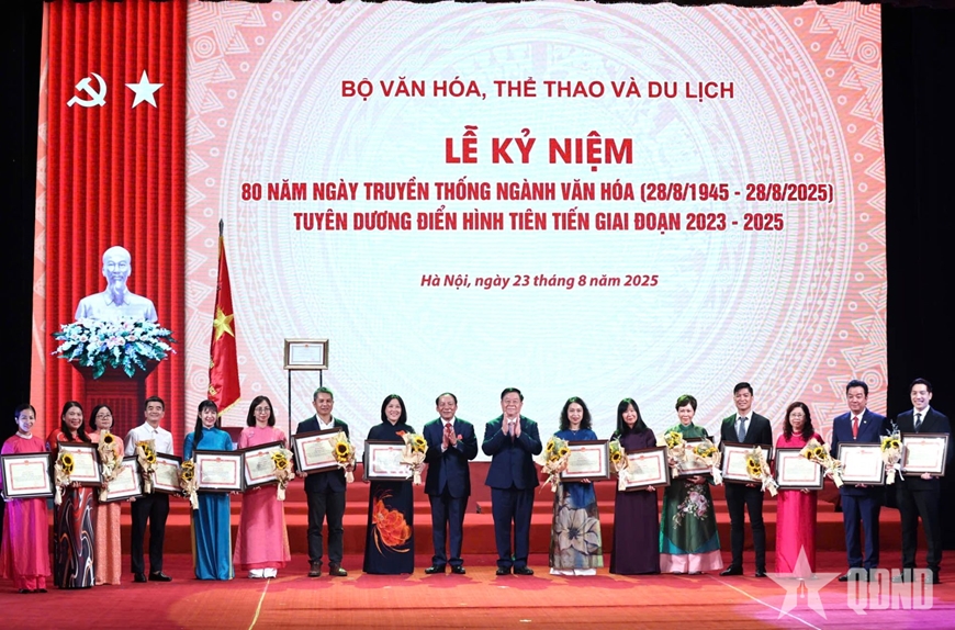 Tổng Bí thư Tô Lâm dự kỷ niệm 80 năm Ngày truyền thống Ngành Văn hóa