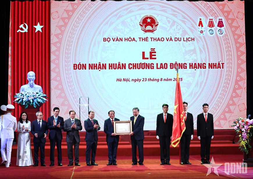 Tổng Bí thư Tô Lâm dự kỷ niệm 80 năm Ngày truyền thống Ngành Văn hóa