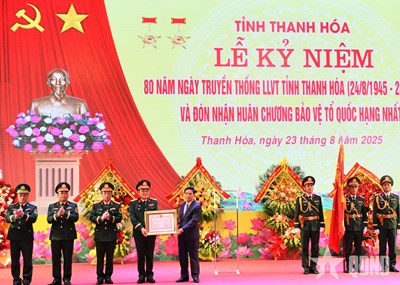 View - 	Lực lượng vũ trang tỉnh Thanh Hóa kỷ niệm 80 năm Ngày truyền thống
