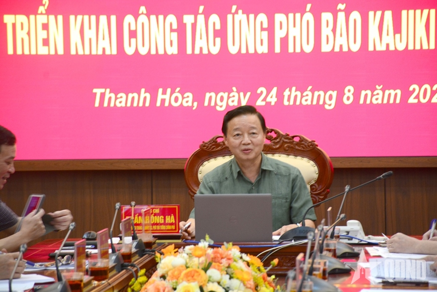 Thanh Hóa sẵn sàng huy động gần 200 nghìn người ứng phó bão số 5