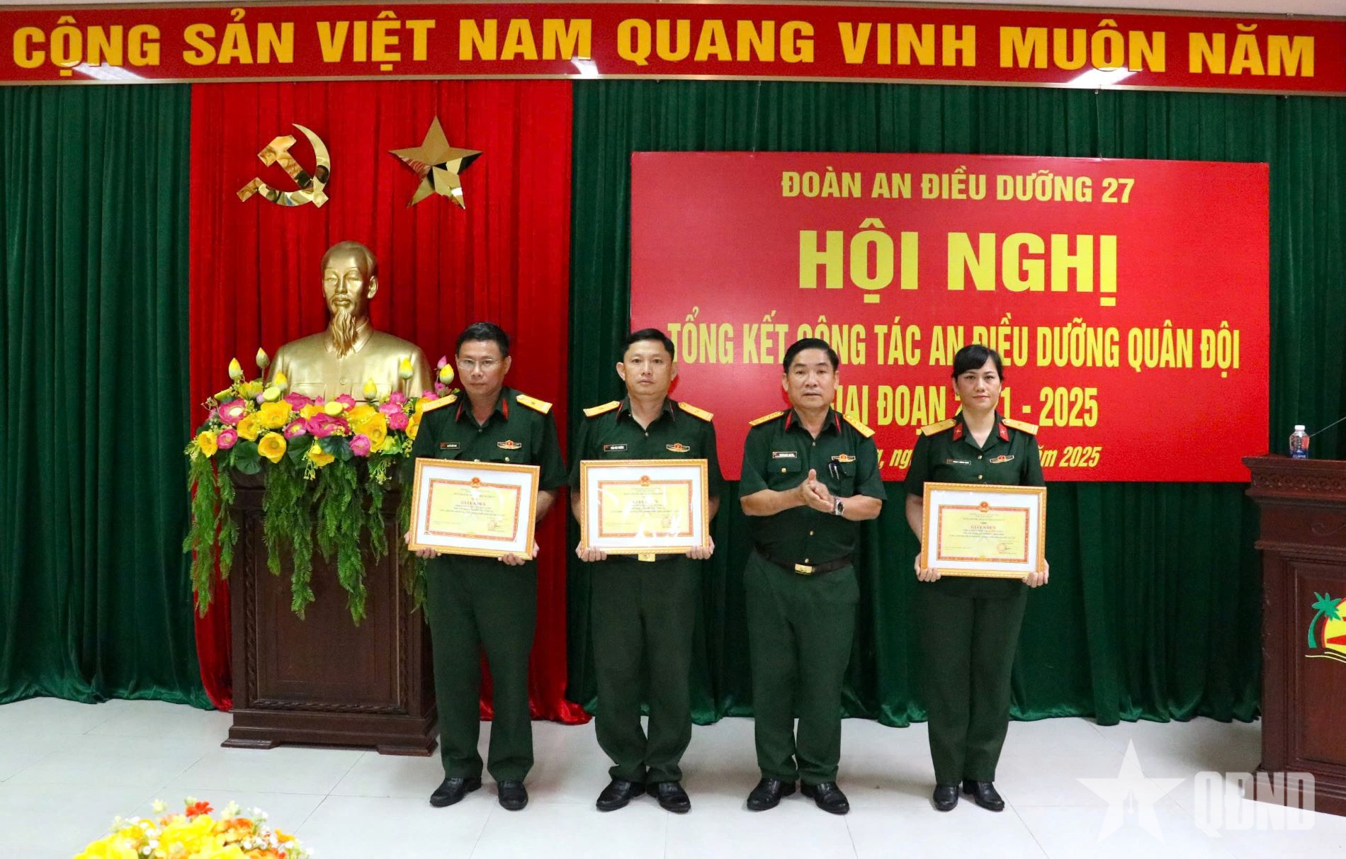 Phát huy tinh thần trách nhiệm, thực hiện tốt công tác an điều dưỡng Quân đội