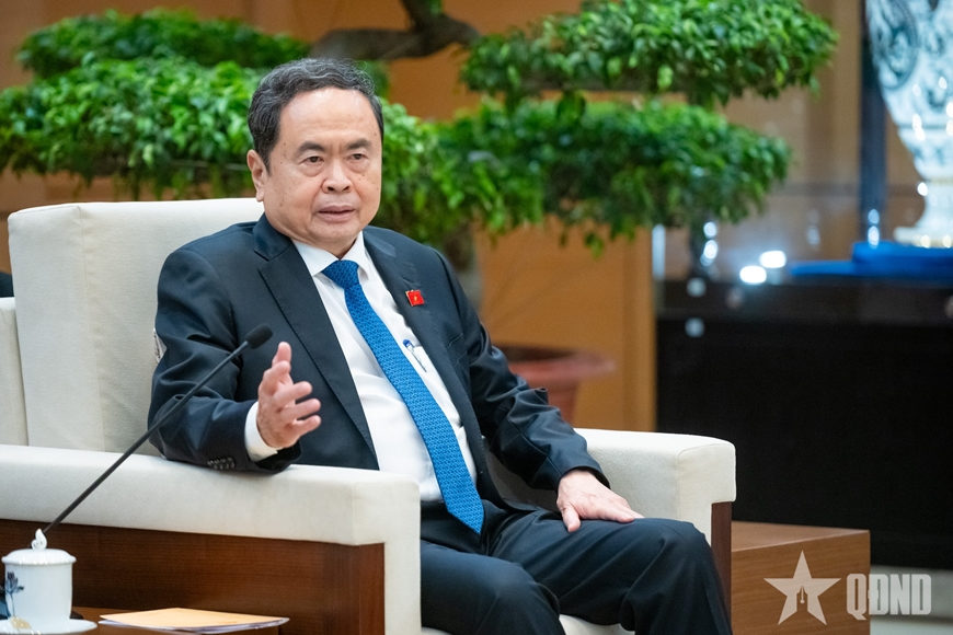 Chủ tịch Quốc hội Trần Thanh Mẫn tiếp Tổng Thư ký AIPA Siti Rozaimeriyanty Dato Haji Abdul Rahman