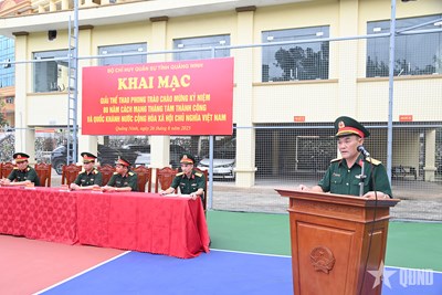 Quảng Ninh: Lễ Khai Mạc Giải Thể Thao Phong Trào Long Trọng Chào Mừng Quốc Khánh 2/9