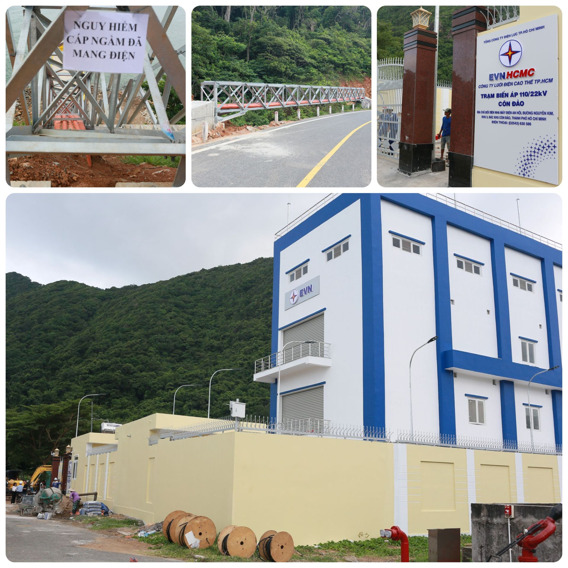 Cận cảnh dự án cáp ngầm vượt biển dài nhất Đông Nam Á đưa điện ra Đặc khu Côn Đảo

