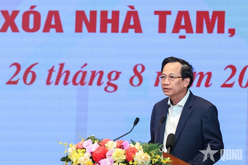 Thủ tướng Phạm Minh Chính dự Hội nghị tổng kết chương trình “Cả nước chung tay xóa nhà tạm, nhà dột nát”