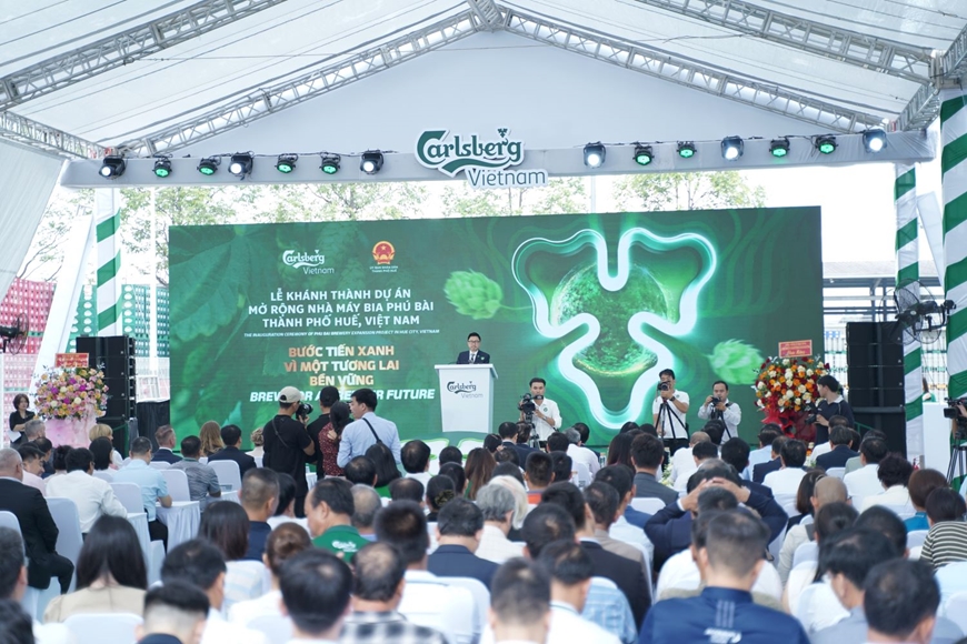 TP Huế: Khánh thành Dự án mở rộng nhà máy bia Phú Bài với tổng vốn đầu tư gần 90 triệu USD