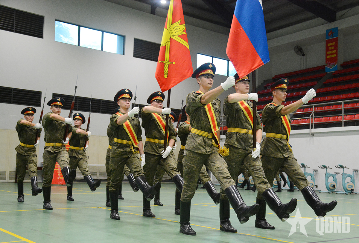 Những điều thú vị của đoàn quân đội Nga tham gia diễu binh, diễu hành tại Việt Nam