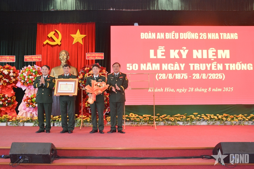 Đoàn An điều dưỡng 26 Nha Trang tổ chức kỷ niệm 50 năm Ngày truyền thống