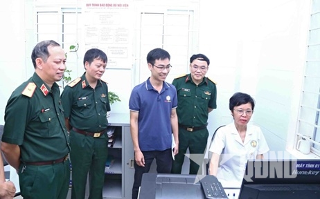 Bệnh viện Bỏng Quốc gia Lê Hữu Trác tổ chức thẩm định triển khai bệnh án điện tử