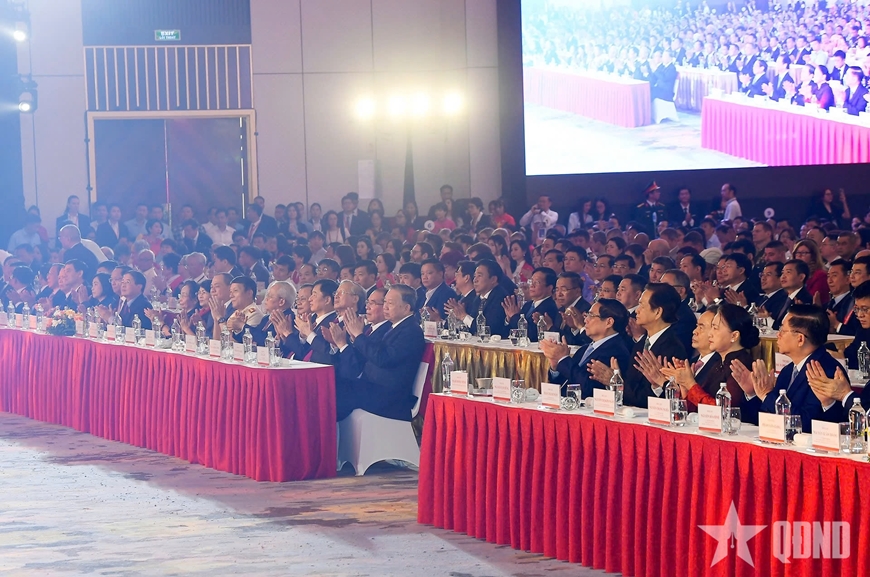 Khai mạc Triển lãm thành tựu đất nước "80 năm hành trình Độc lập - Tự do - Hạnh phúc"