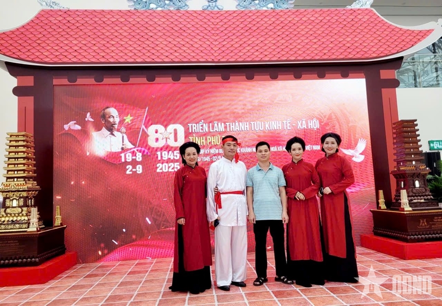 Dấu ấn đất Tổ tại Triển lãm 80 năm thành tựu đất nước