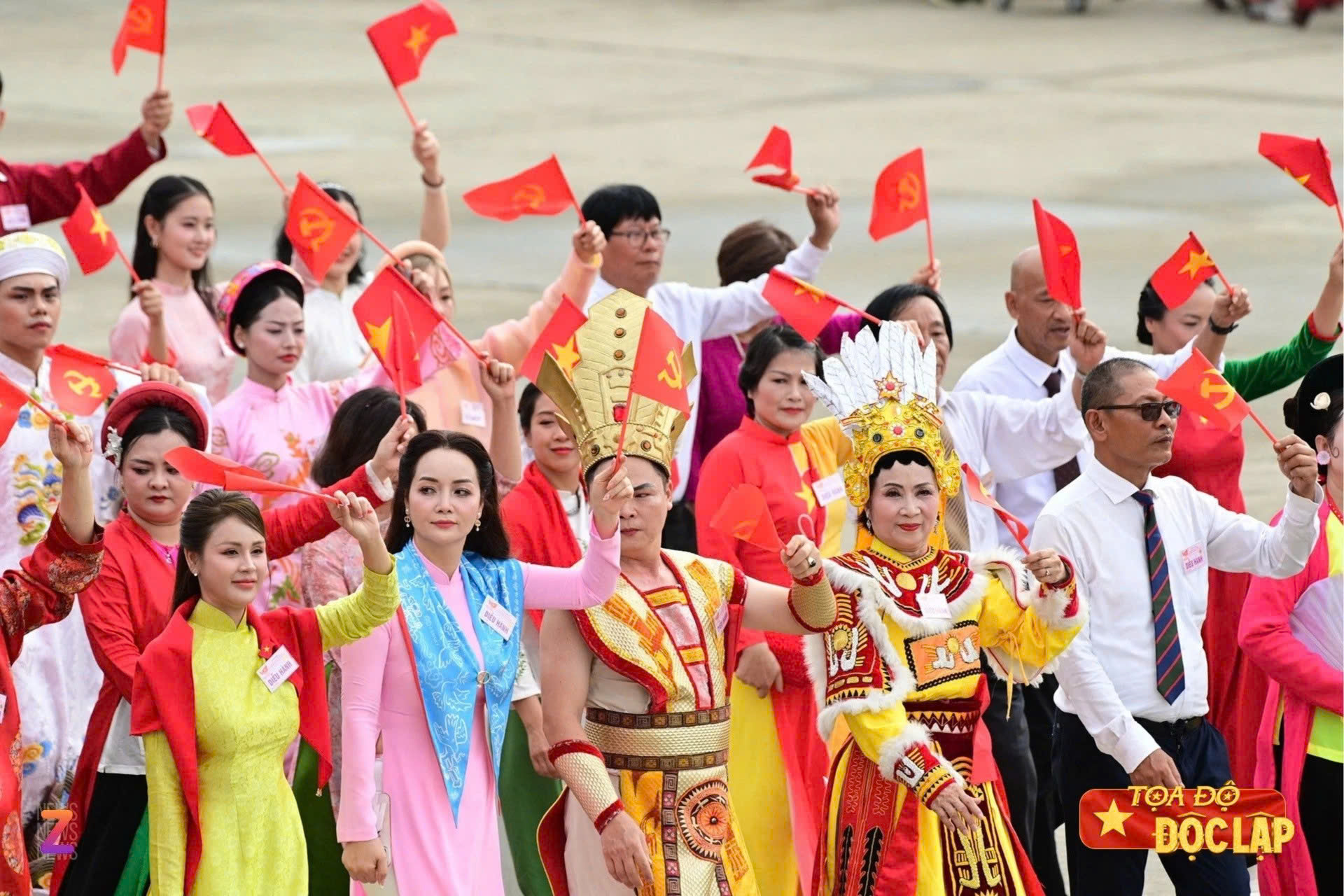 NSND Trọng Bình: Vinh dự và trách nhiệm khi đứng trong đội hình diễu hành