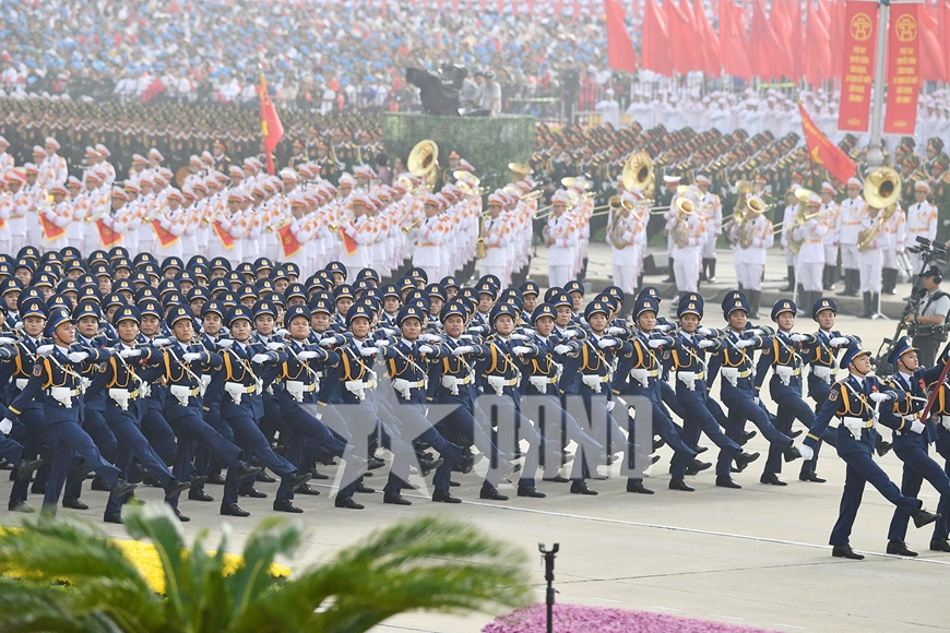 TRỰC TIẾP: Tưng bừng kỷ niệm 80 năm Tết Độc lập: Hào hùng khí thế diễu binh, diễu hành