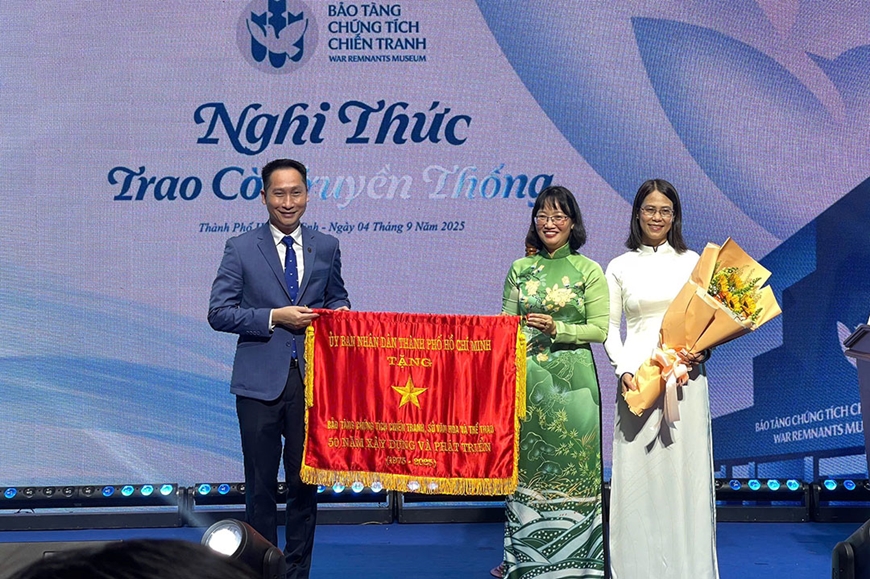 Bảo tàng Chứng tích Chiến tranh kỷ niệm 50 năm thành lập