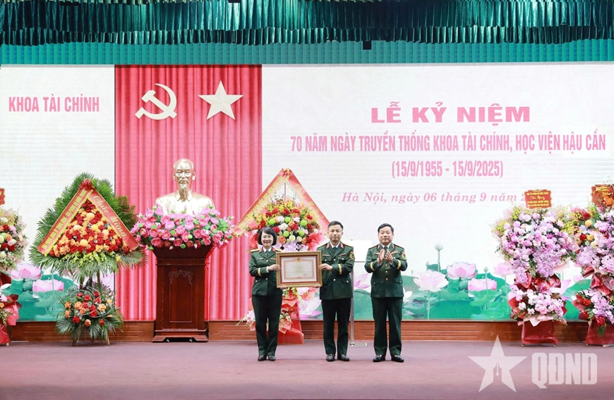 Khoa Tài chính, Học viện Hậu cần tổ chức kỷ niệm 70 năm Ngày truyền thống