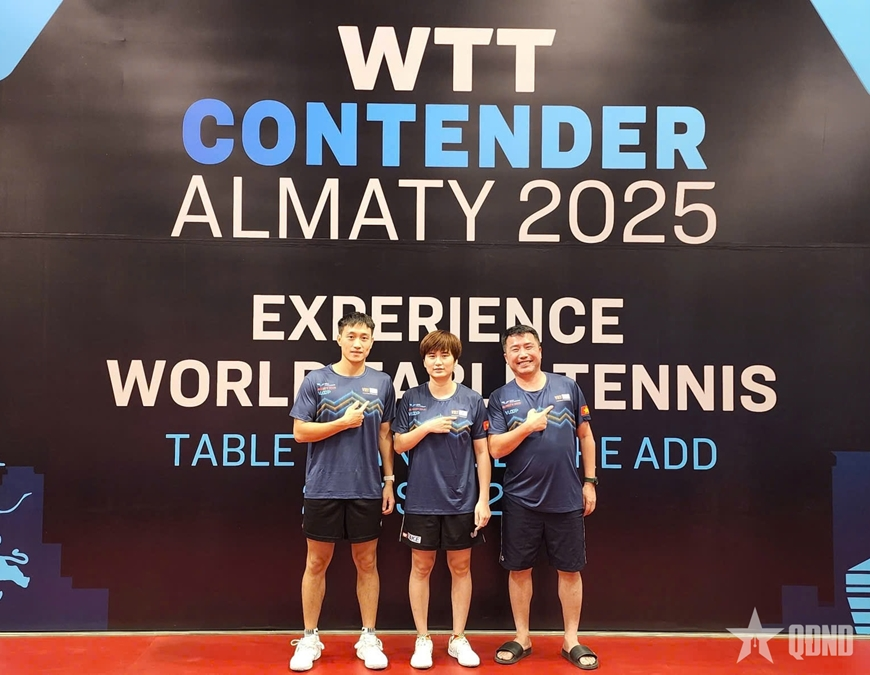 Bóng bàn Việt Nam lập cột mốc mới ở giải thế giới