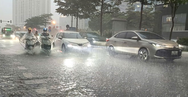 Vùng núi và trung du Bắc Bộ có khả năng xảy ra mưa lớn diện rộng 